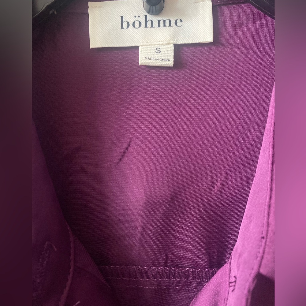 Bohme Satin Button Down - image 2